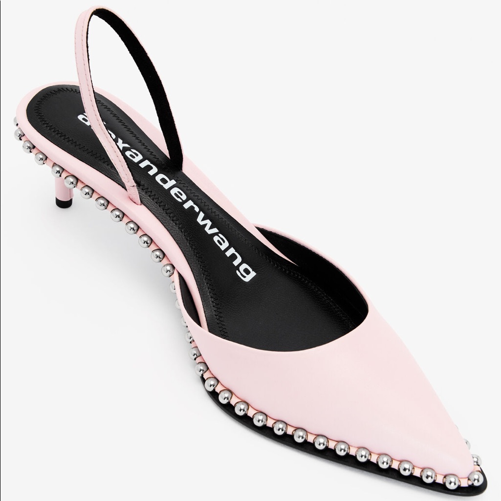 Brand Newalexander Wang Pink Slingback